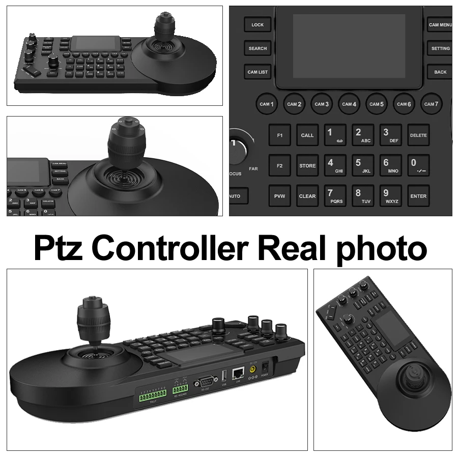 JP882 Новый PTZ IP Джойстик контроллер Топы управления 200 шт. камеры vMix на vif RS232 RS485 прямая трансляция