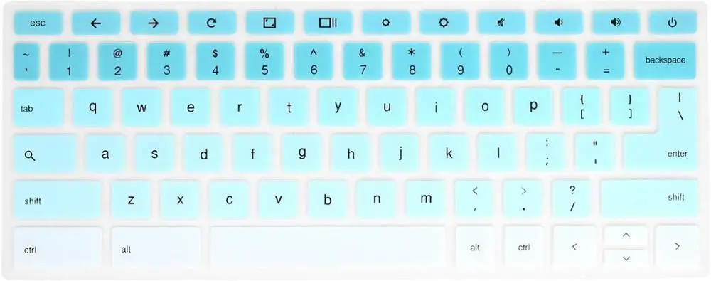 Customized language laptop keyboard cover soft silicone keyboard skin cover for macbook all models