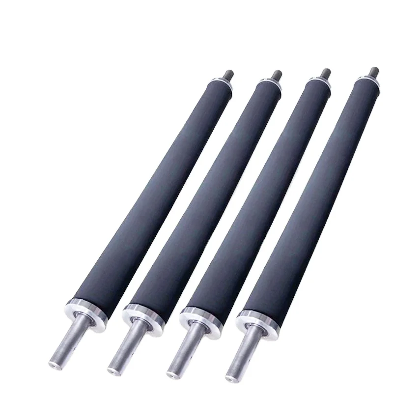 Изготовленная на заказ печатная машина силиконовый нажимной ролик резиновая пластина