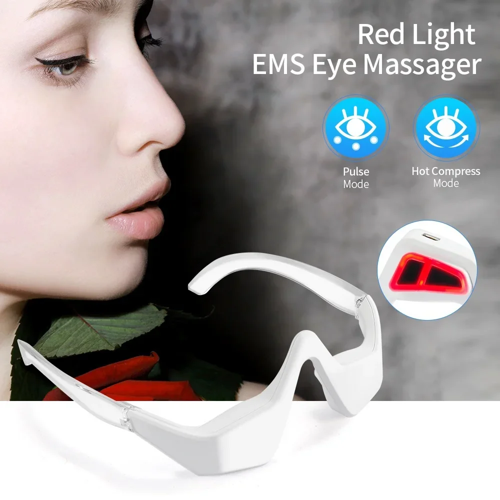 3d Rf Ems Wireless Eye Lift Beauty Machine Eye Massage Red Light Therapy Eye Massager