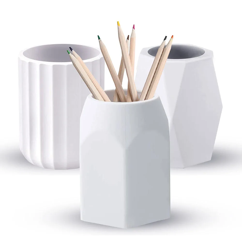 Promotional Creative Makeup Brush Holder Design Durable Silicone Pen Pencil Holder