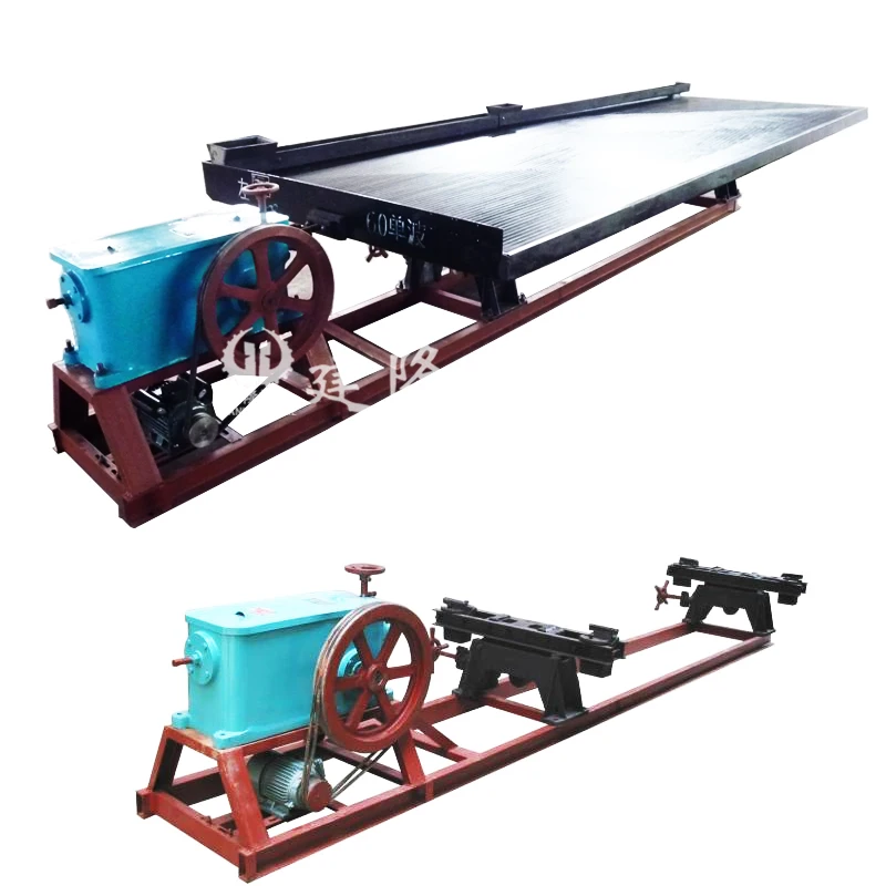 Mineral Rock Ore Gravity Separator Machine Vibration Gold Shaking Shaker T gold mining equipments processing plant