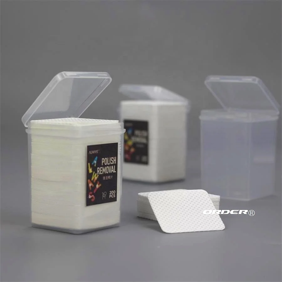 private label custom logo eyelash extension glue cloths removing cotton pads lash adhesive nozzle cleaning wipers