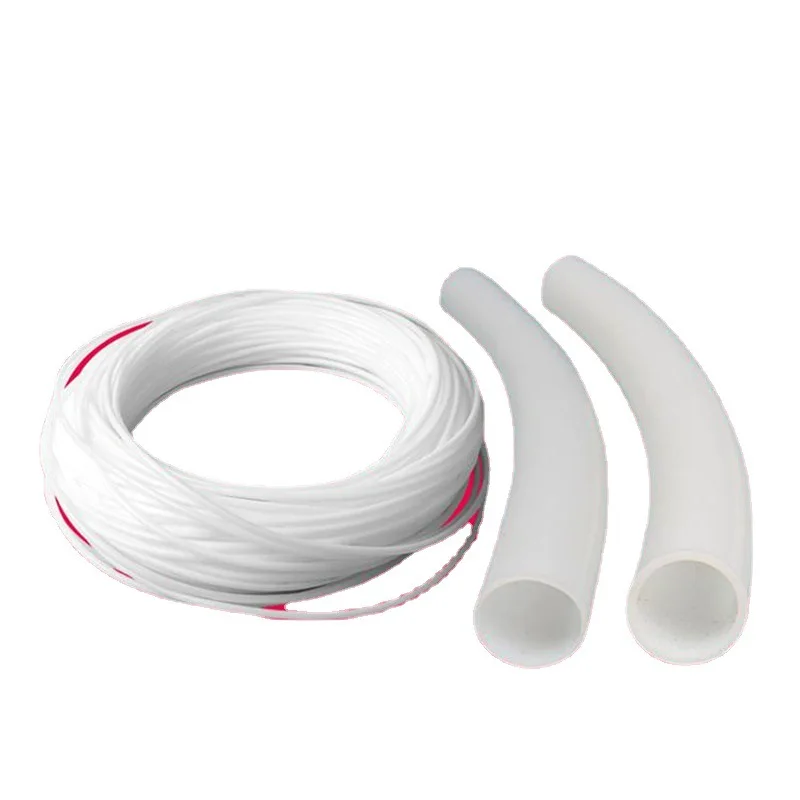 Factory direct sale    Hot selling clear white PTFE tube  plastic tubes