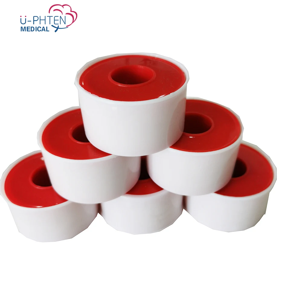 U-phten Medical Zinc Oxide Wound Plaster Surgical Cotton Adhesive Tape Zinc Oxide Plaster Roll