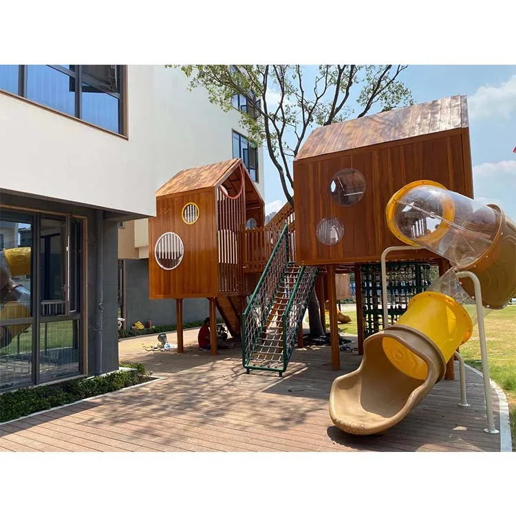 Qiao Qiao professional kids play center games children play outdoor park play set playground equipment kids