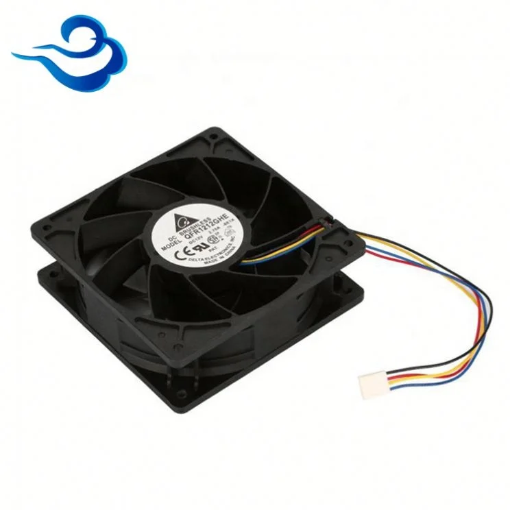 
120x120x38 12cm 120mm 12038 high speed 6000RPM PWM 4 wire speed control Bitcoin Miner DC Cooling Fan for Antminer S9 S7 