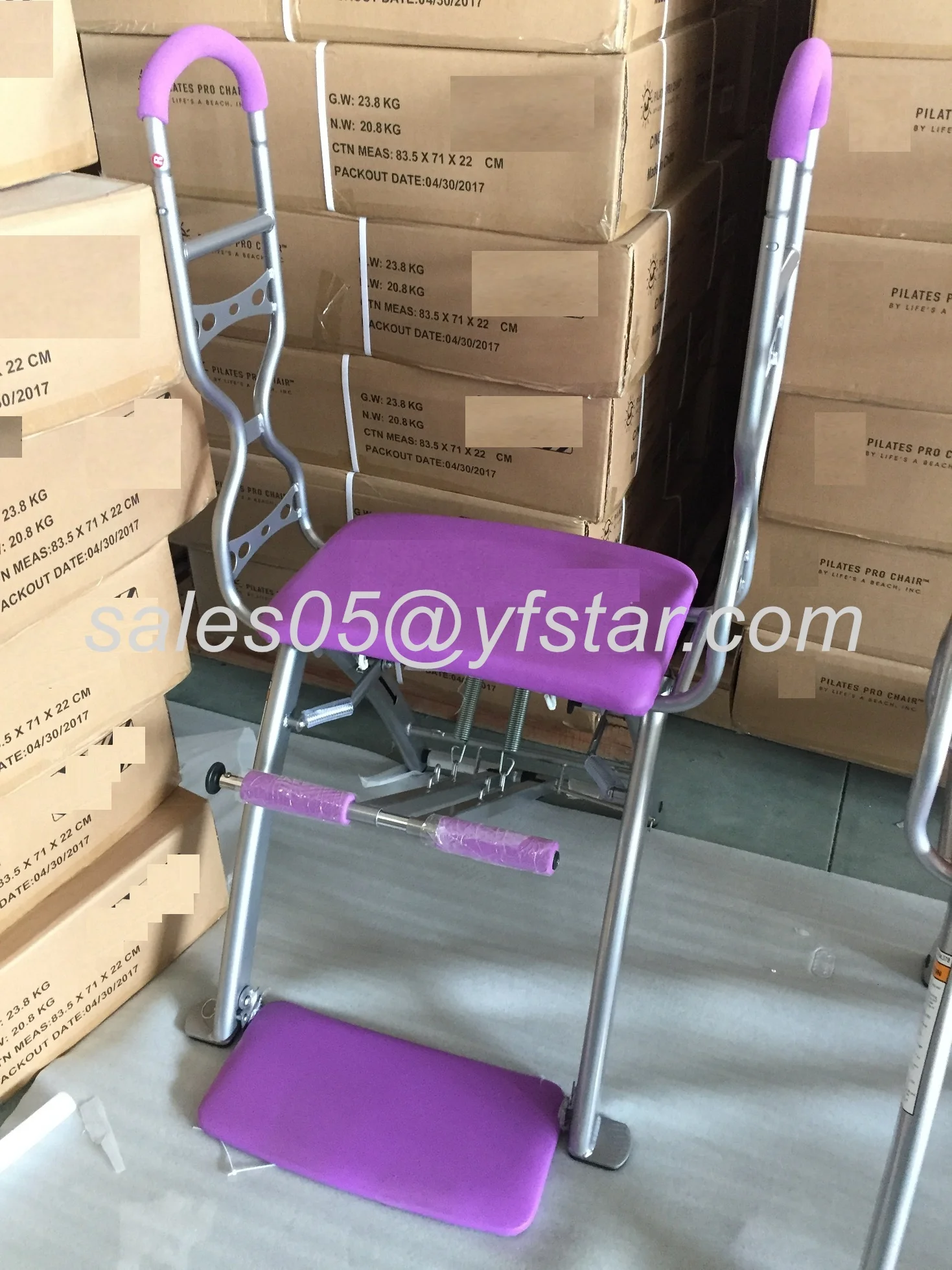  TK-019A Folding Pilates Chair Wunda Combo Reformer for Home