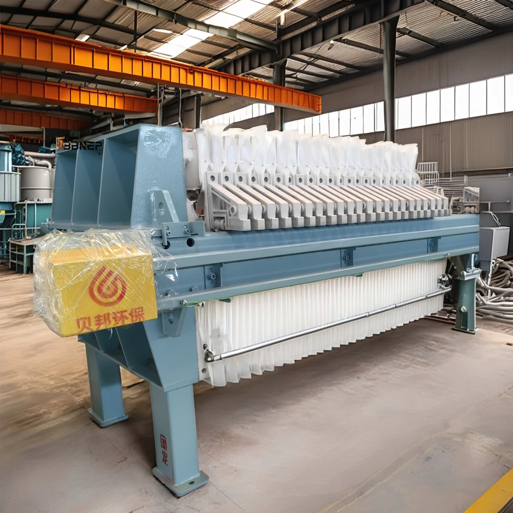 Automatic Hydraulic Filter Press for Solid Liquid Separation New for Water Treatment Industries