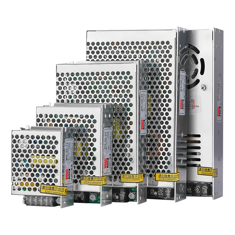 Power supply 5V 12V 24V 36V 48V 15W 25W 35W 50W 60W 75W 100W 120W 200W 250W Switch Power Supply for CCTV Camera and LED Light