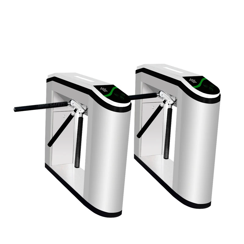 Турникет-перегородка для контроля доступа в метро с кардридером IC