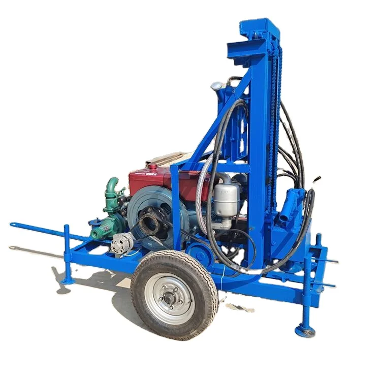 HongRun hot sell 150m drill rig machine Easy to use and easy to operation.