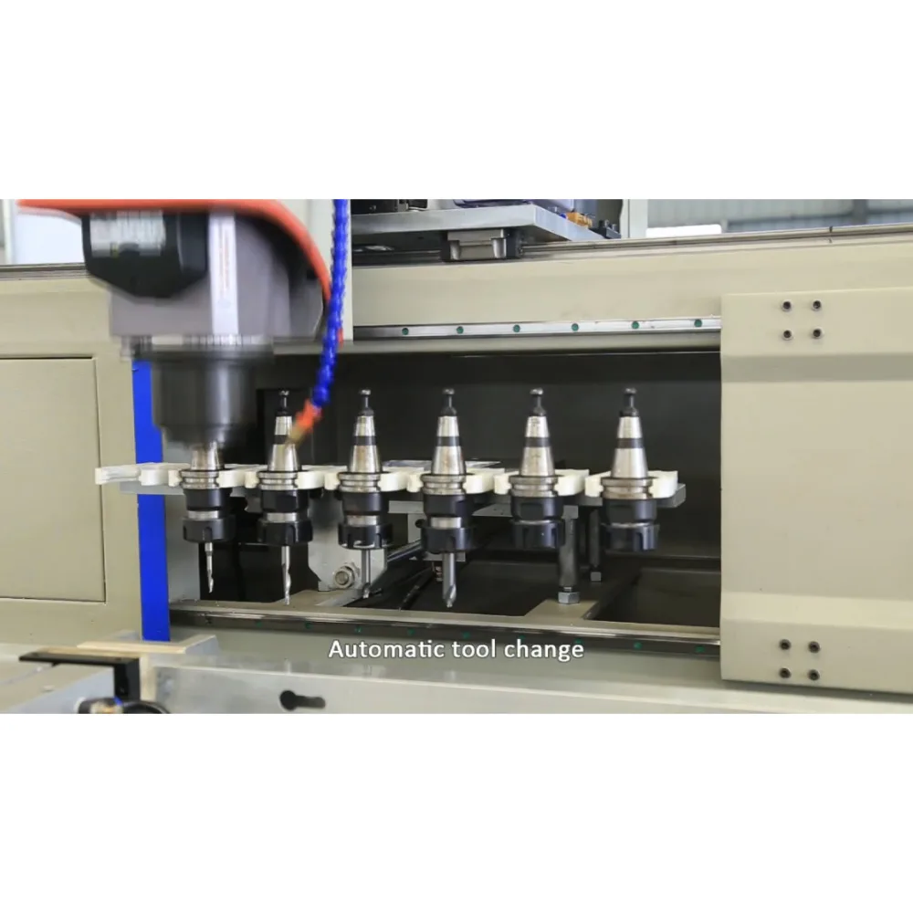 Aluminium profile drilling milling machine door and window making machine