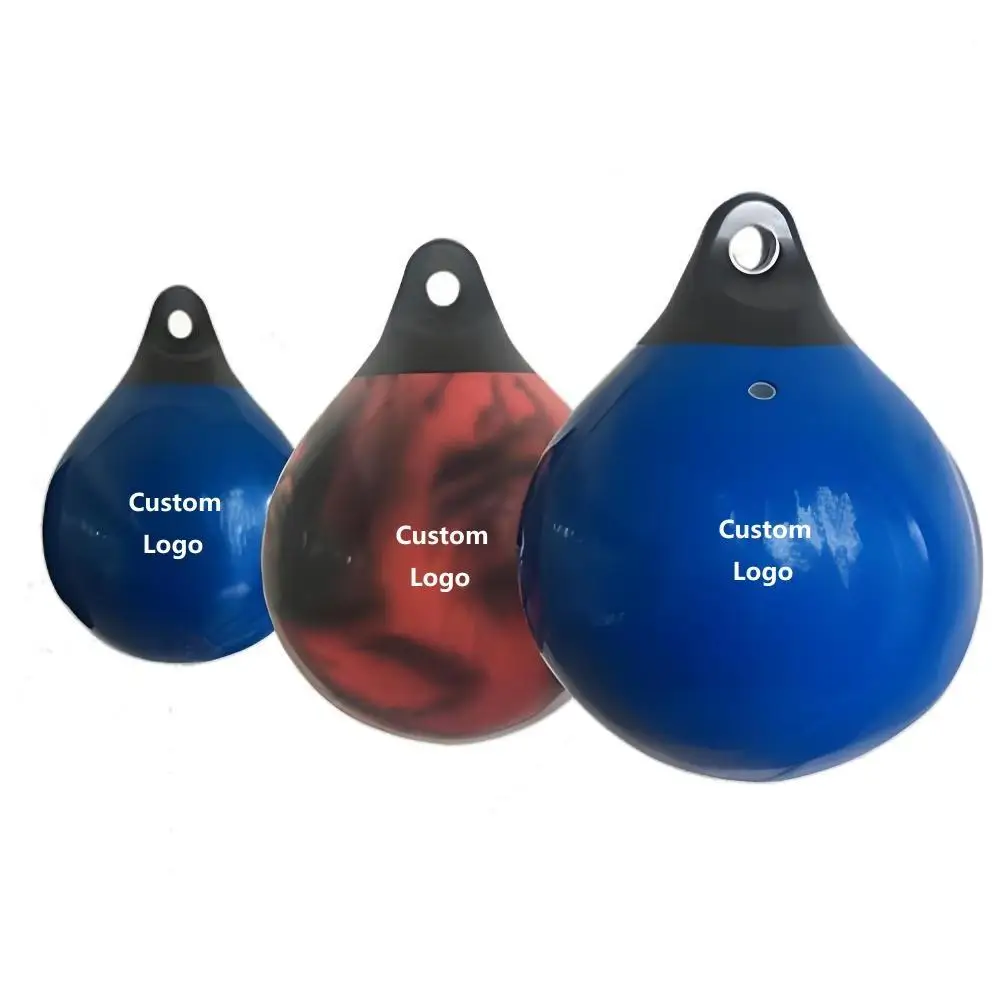 Best PVC and PU Aqua Training Equipment for Boxing and Fitness Water Filled Sandbag with Custom Logo for Gym Usage