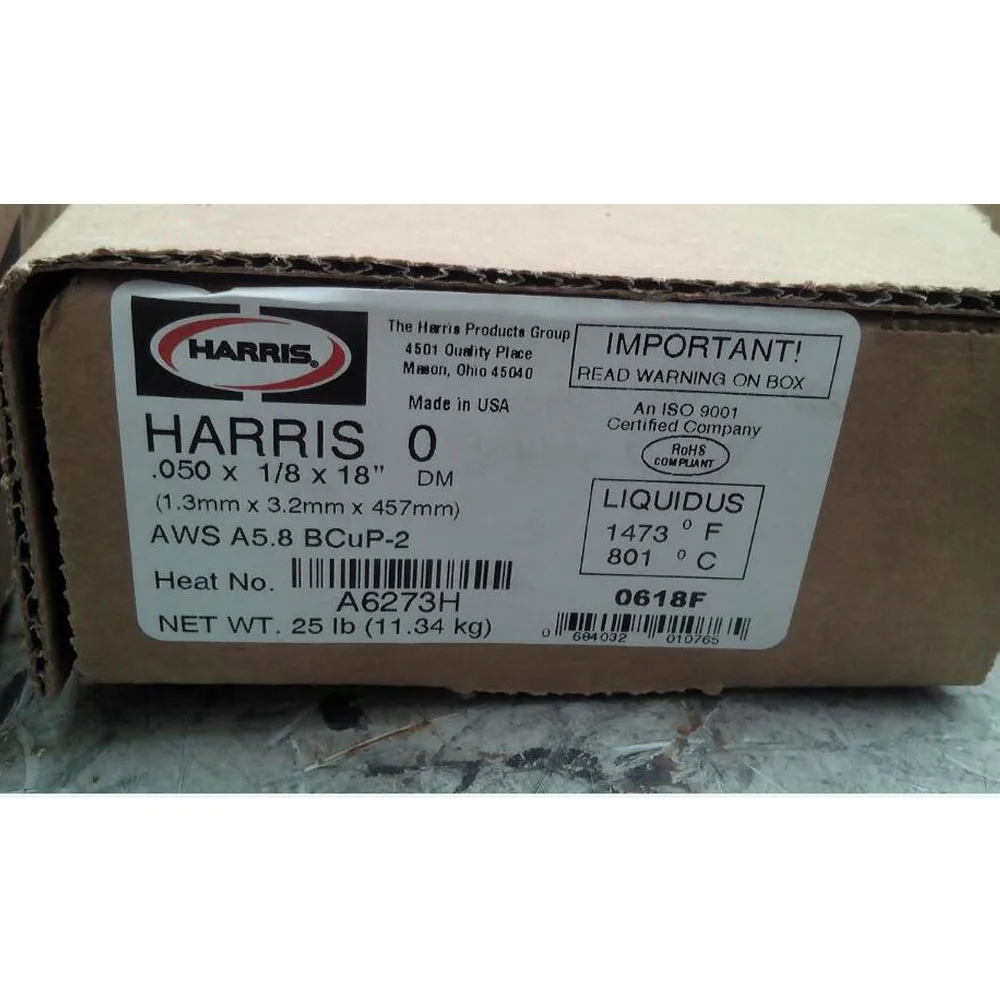 Direct Sale original 0 brazing alloy for air conditioner welding rod