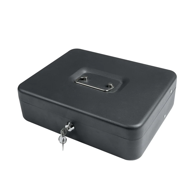 YooBox hot sale galvanized steel portable small cash box money safe cash box
