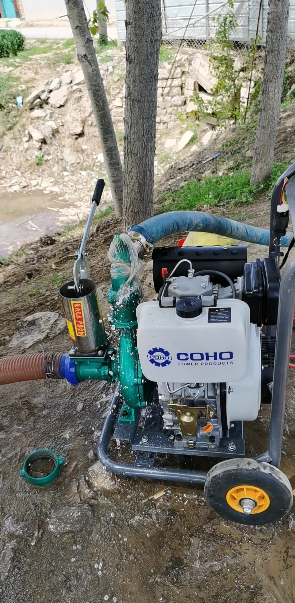 Motorized Tricycles Agricultural Portable Irrigation Pump System Solar Water Spray