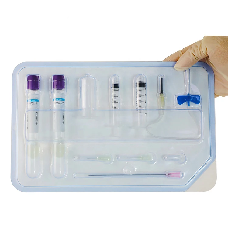 High quality lab use disposable medical korea prp kit