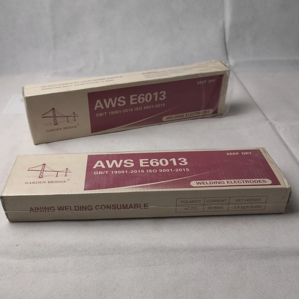 
golden bridge welding electrode e6013 welding rod 