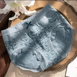 High Flexibility Hip Lift Breathable and Soft Lace Thong Bow