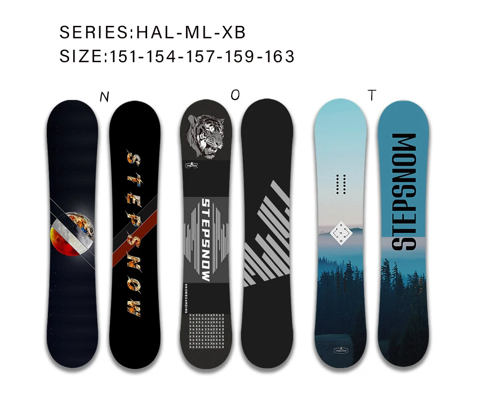 Custom Snowboards 90 100 110 120 125 130 135 140 145CM Winter Sports Equipment Skiing Snowboard Unsix