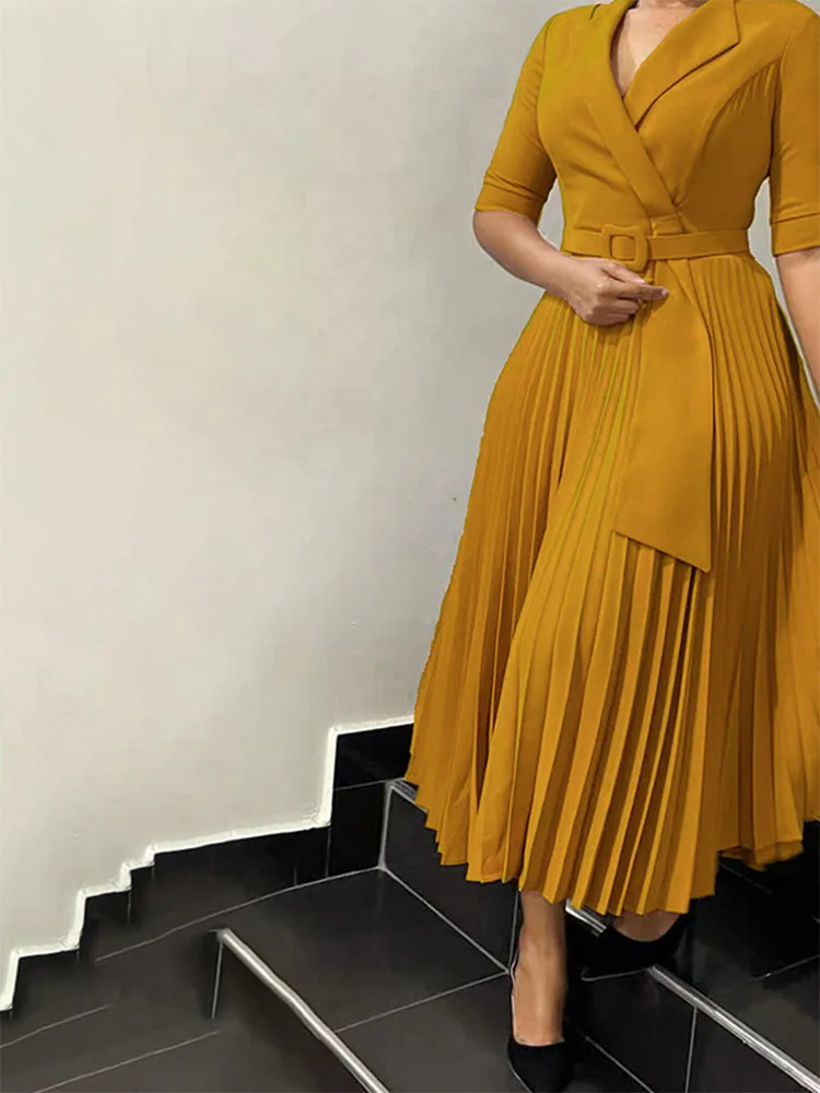 Autumn Winter New Fashion Suit for Women formal spring high quality long sleeves office dresses women formal work white dress