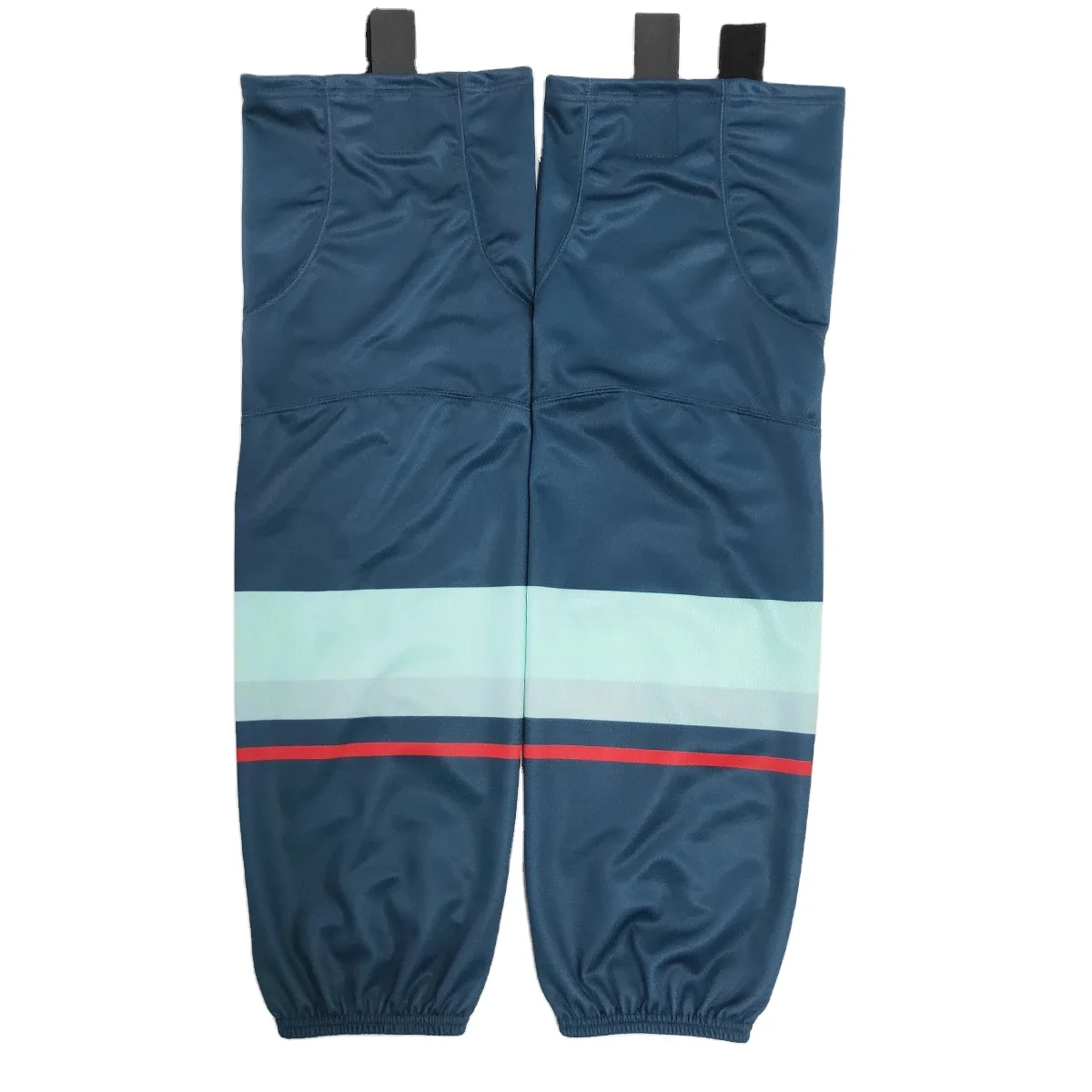 Colorful Socks Custom Sublimated Hockey Socks School Field Hockey Team Stripe Summer 100% Polyester Socks Wholesale Knitted 2pcs