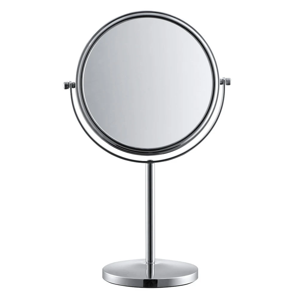 360 Degree Makeup Magnifying 1X2X Hotel  Bathroom Cosmetic Mirror Double Sided Standing Table Mirrors