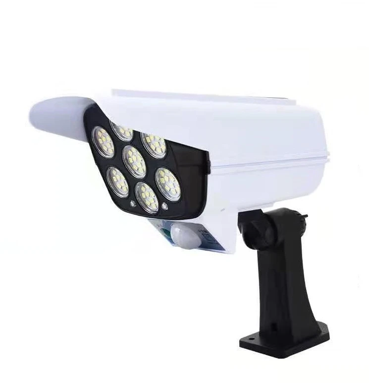 Solar Lights Outdoor Spotlights Rotatable IP65 Waterproof for Porch Garden Patio Yard Garage Simulated Cam factory direct supply