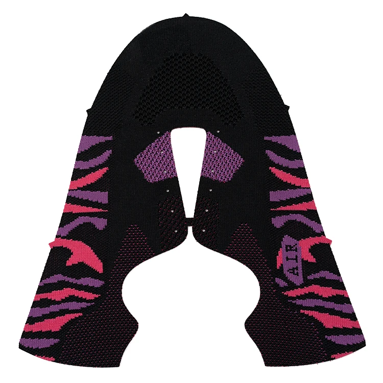 
Hot Selling Customizable Lightweight Flyknitting Fabric Semi Finished Sport Shoe Upper 