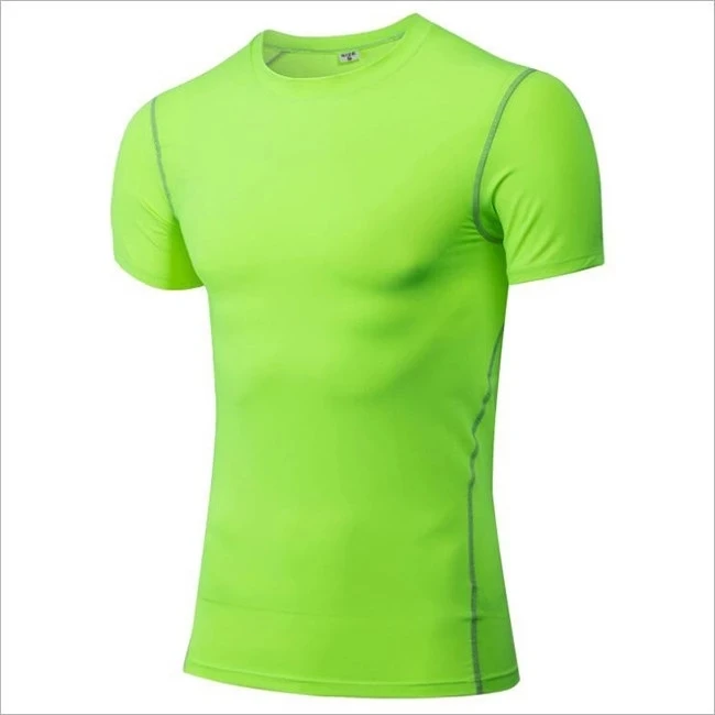 Оптовая продажа, индивидуальная черная простая Спортивная одежда для спортзала, быстросохнущая Повседневная мужская футболка