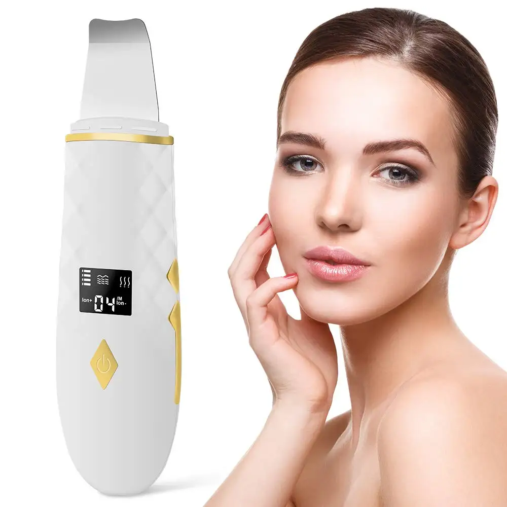 
Beauty skin rejuvelation Ultrasonic Skin Srubber ultrasonic cleaner facial equipment 