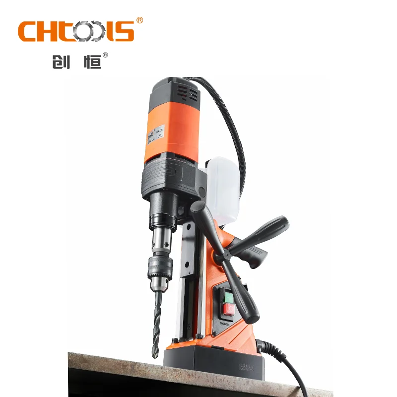 CHTOOLS DX-35 Electric Power Tools Customizable OEM Wholesale Price Magnetic Drill Press Industrial Use Max 13mm Brushed