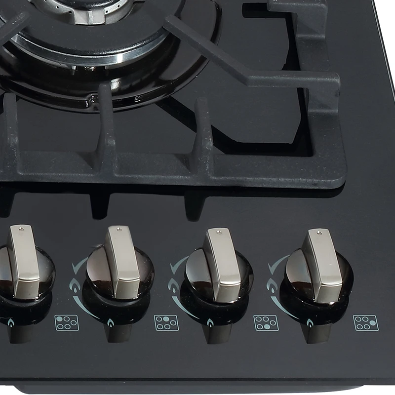 LPG NG 4 burner gas cooker tempered glass stove cheap price gas stove