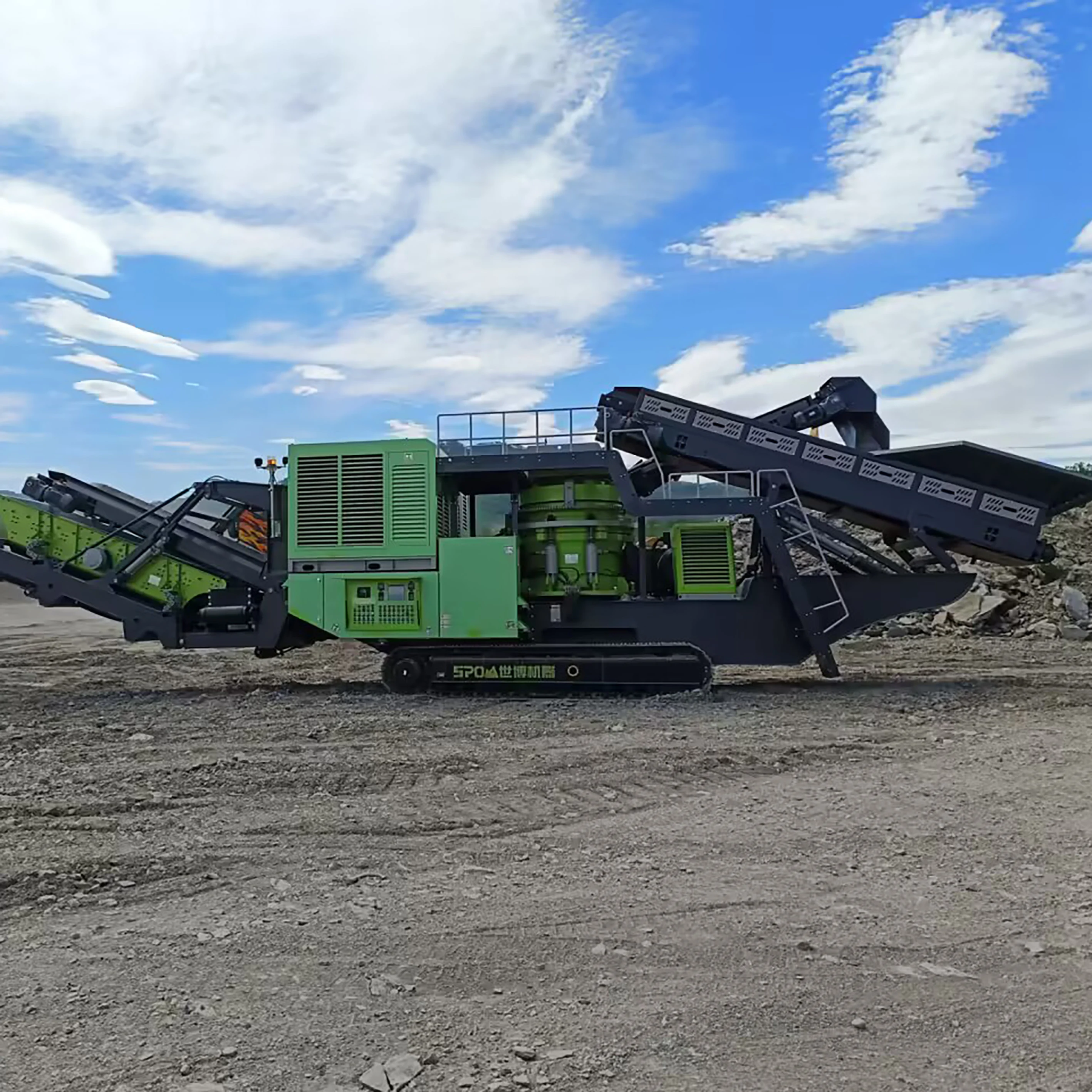 Track Mounted Mobile Cone Crusher Price Aggregates crushing line Hot Sale China Cone Crusher