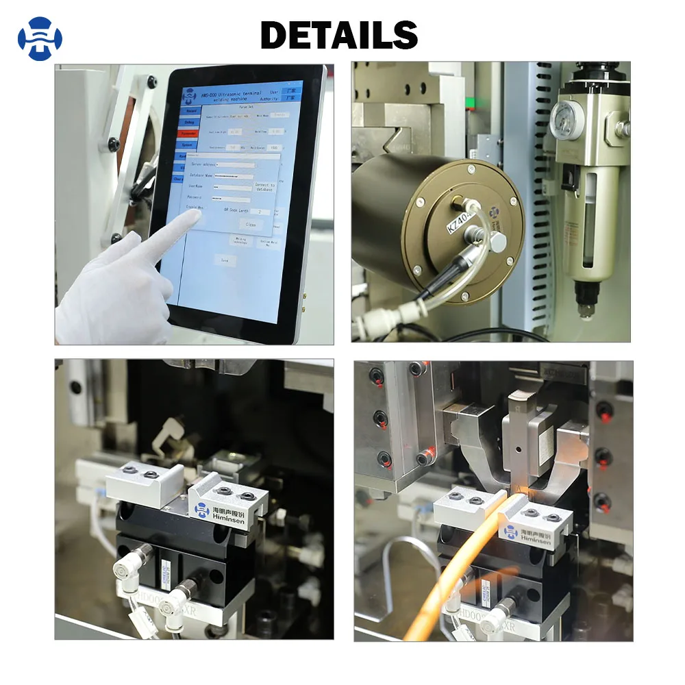 High-Tech Ultrasonic Metal Welding Machine HMS-D00 New Condition Wire Harness and Terminal Soldering Machine at Factory Price