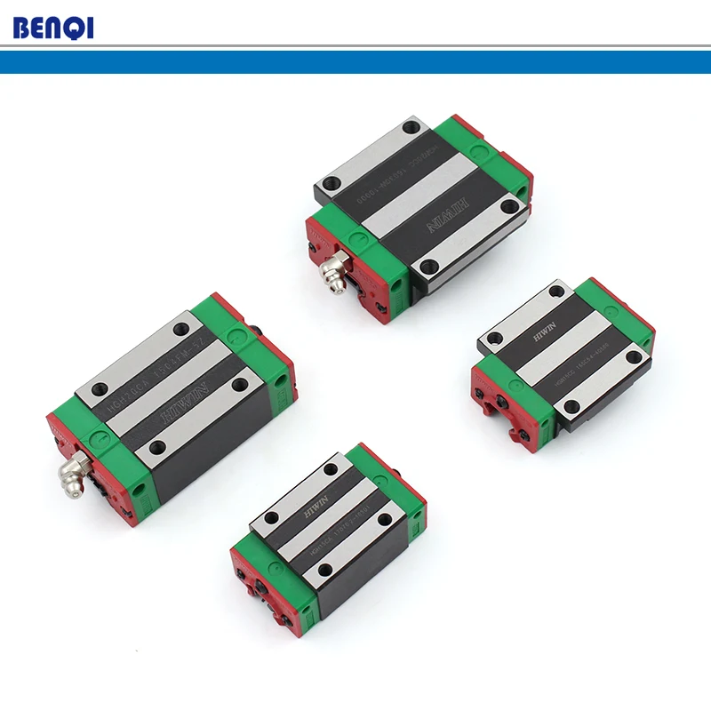 HIWIN linear guide hgr20 rail with 2pcs HGW20CA dovetail blocks