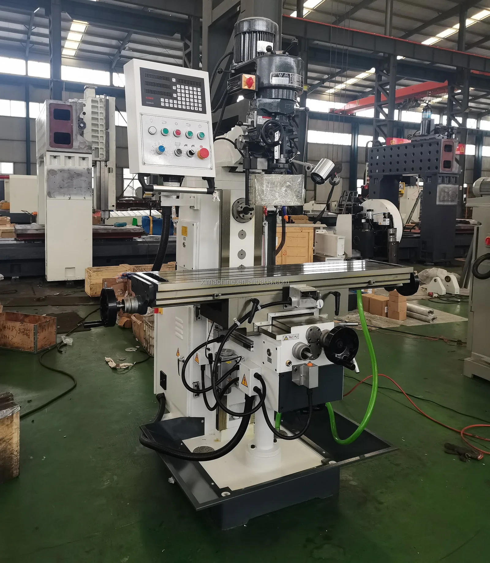 XL6336CL Table DRO surface bridgeport milling machine