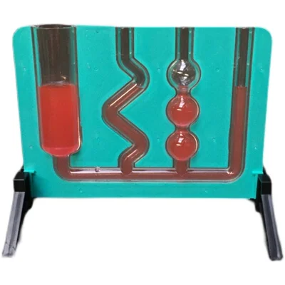 Connecting device connected at bottom liquid does not flow liquid surface flat physics teaching experimental apparatus