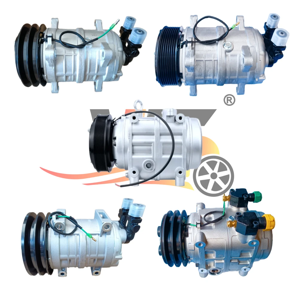 24Volt 12V TM Series Compressor AC Car For valeo TM43 Compressor Bus Compresor de aire TM16 TM21 For Toyota Coaster Bus