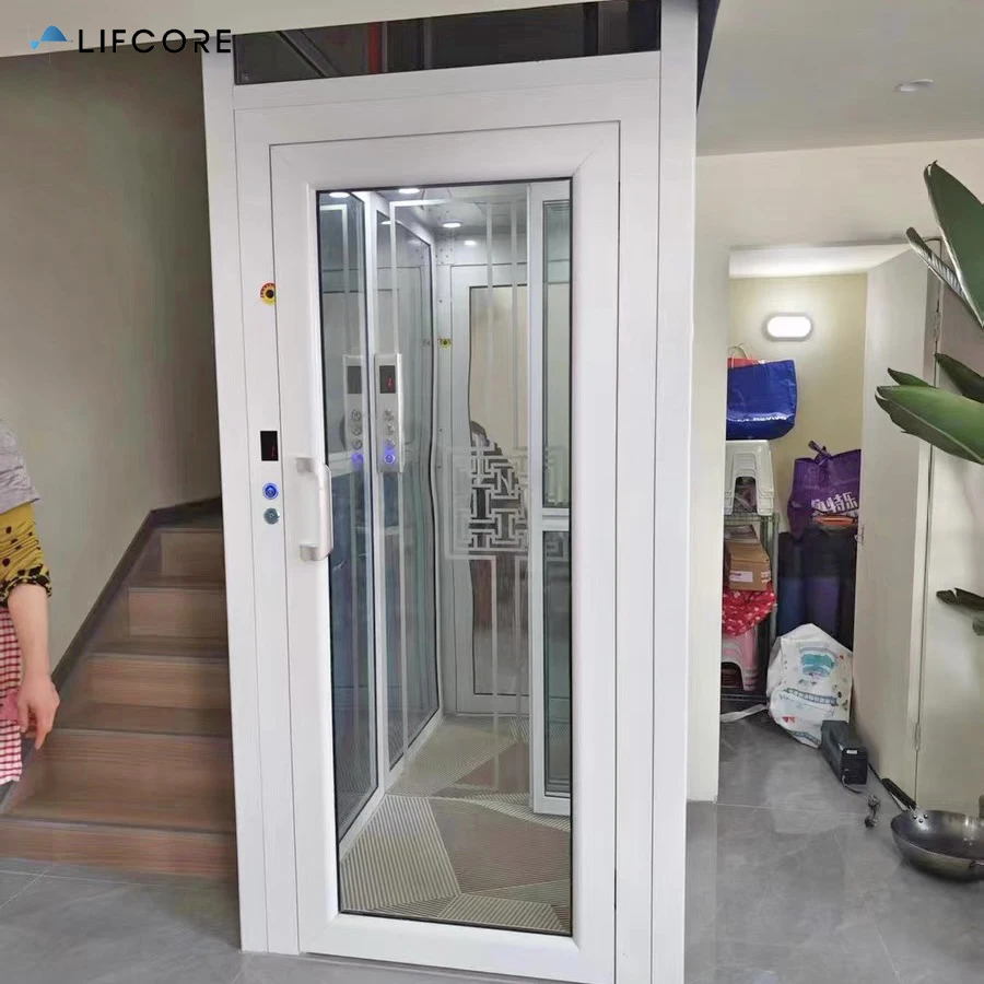 Cheap residential passenger elevator hydraulic small home lifts for person