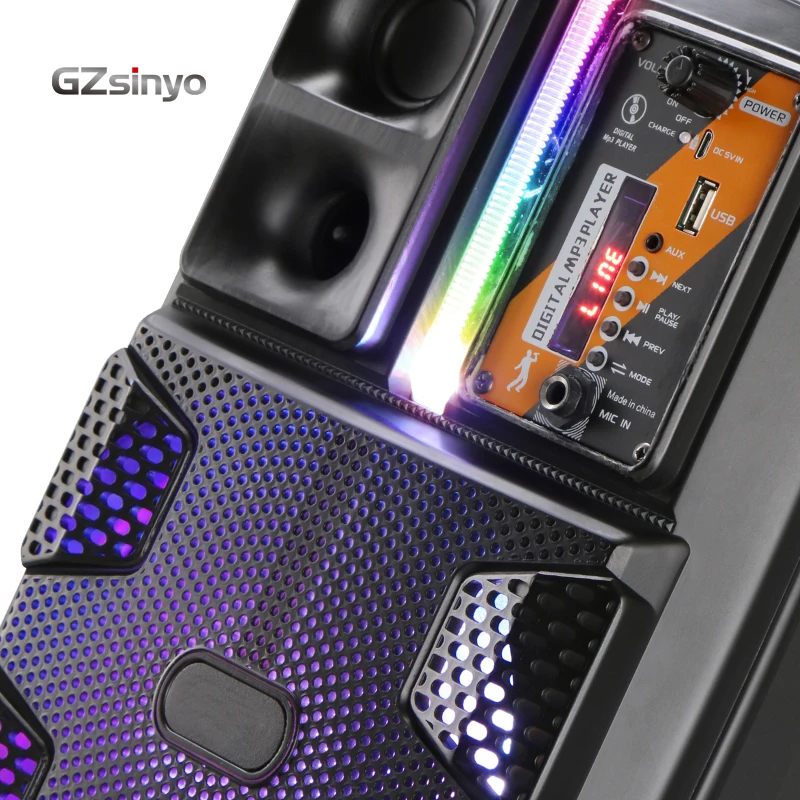 
Special price 8inch Portable Style Active Speaker With USB input and FM Radio 