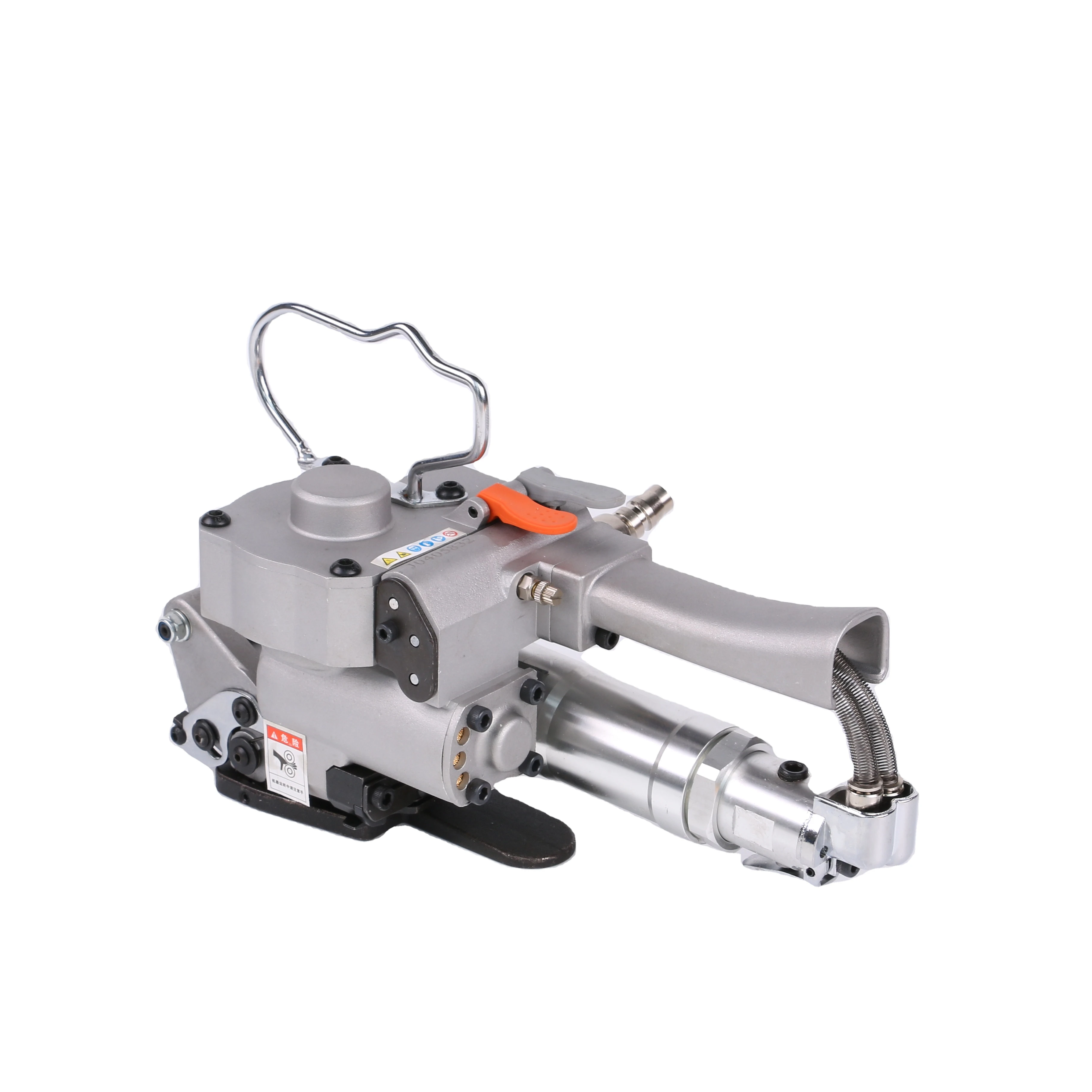 Small Hand Semi Automatic Carton Box Case Pneumatic Tool Handheld Tensioner Pp Pet Strapping Machine