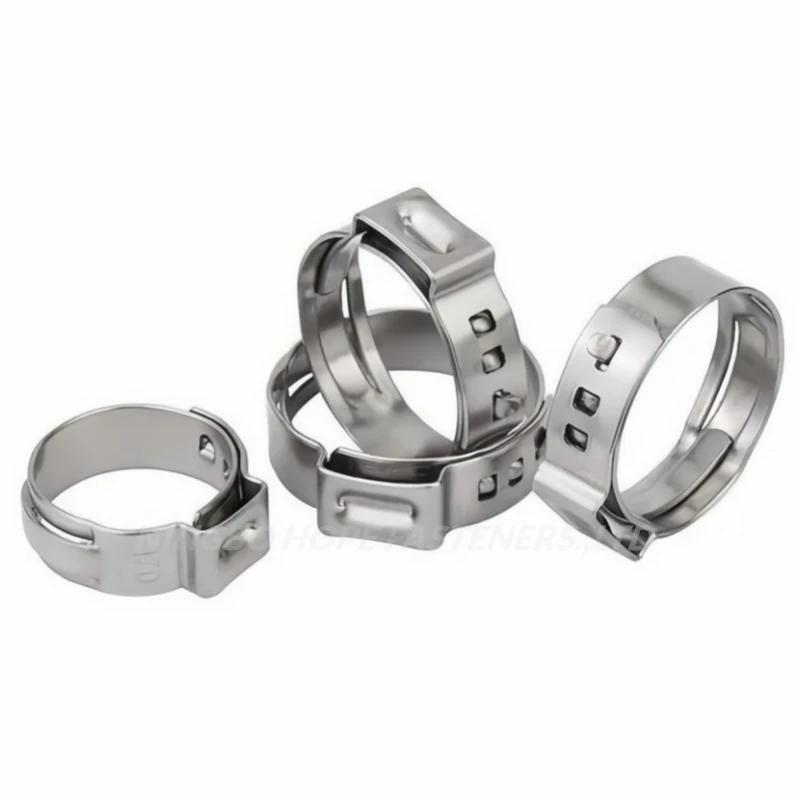 Single Ear Hose Clamps for Pex Tube/CV Joint Motorcycle