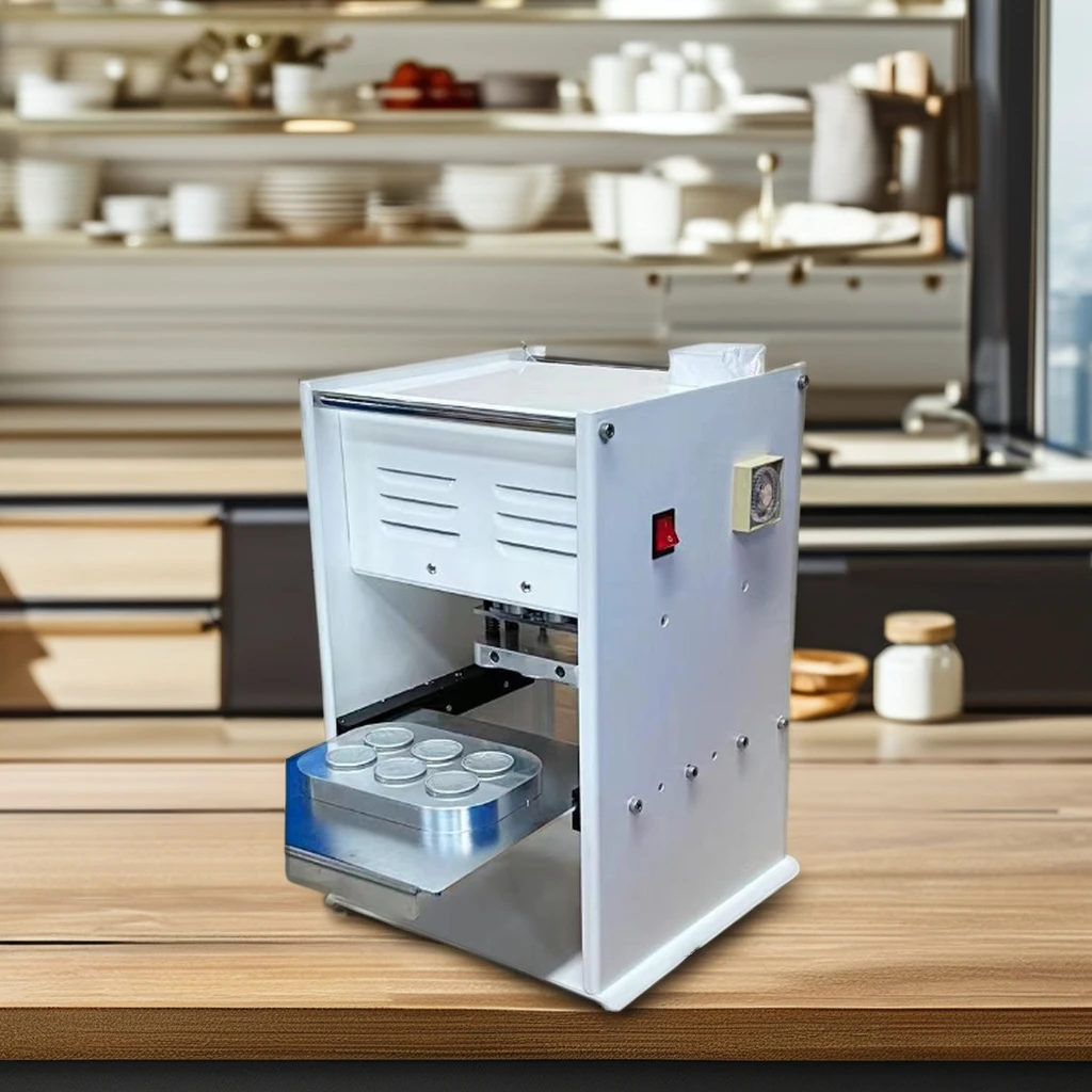 Hot Sealing Manual coffee pods sealing machine with 6 holes 4 holes 2 holes