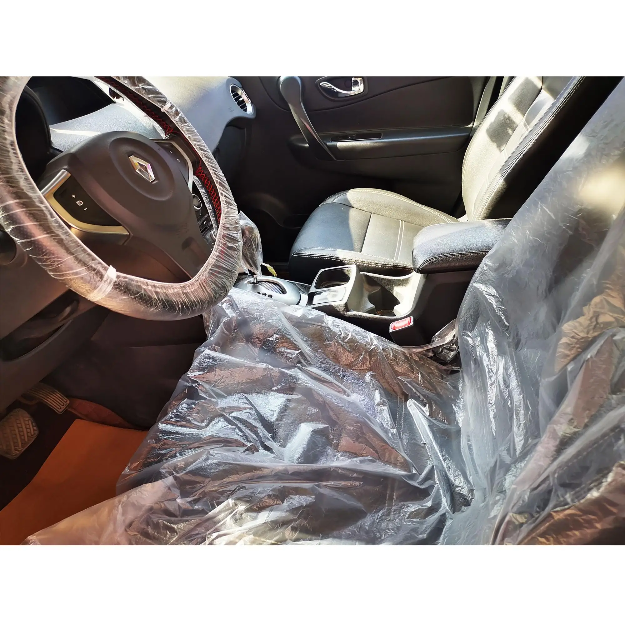  Оптовая продажа 5 в 1 полиэтиленовый одноразовый чехол для автомобильного