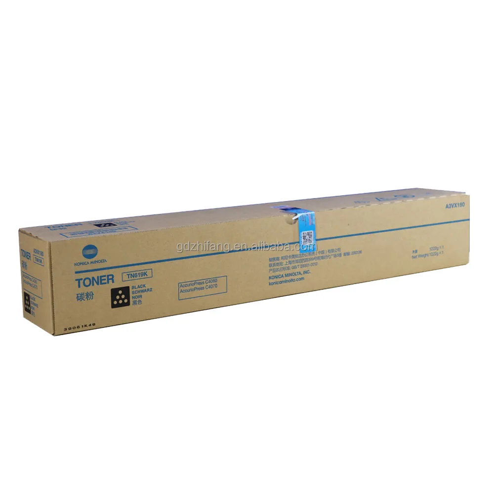A3VX180/280/380/480 Zhifang Original For Konica Minolta C4070 C4080 TONER TN619