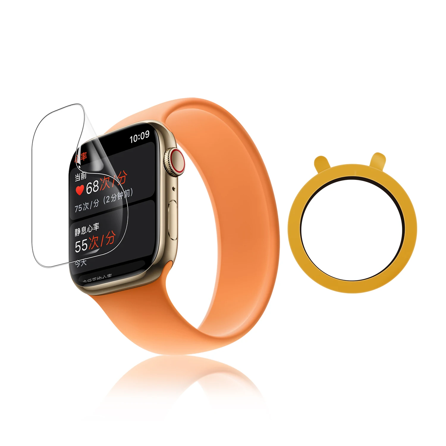 Smartwatch Screen Protector 2.5d Guard Film for Apple Watch Film 41mm 45mm 42mm 44mm Series 7 6 2 3 4 5