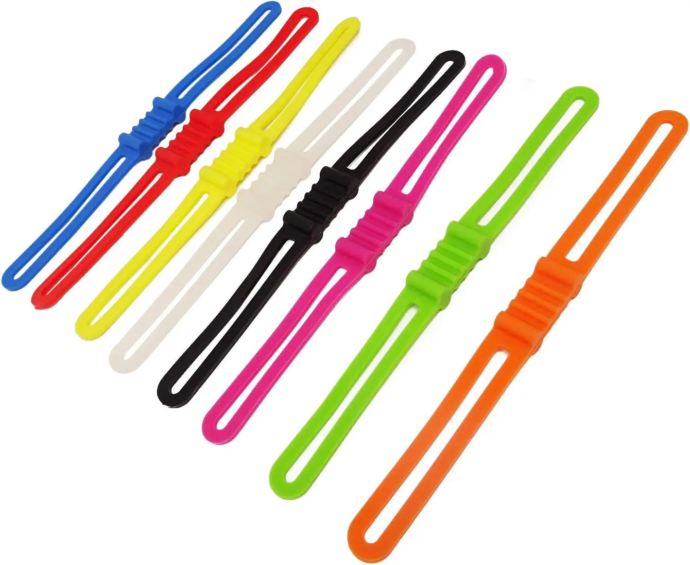YDS Extended Edition Silicone Elastic Strap Flashlight Torch Mount Fixed Bands Helmet Light Mount Strap Holder