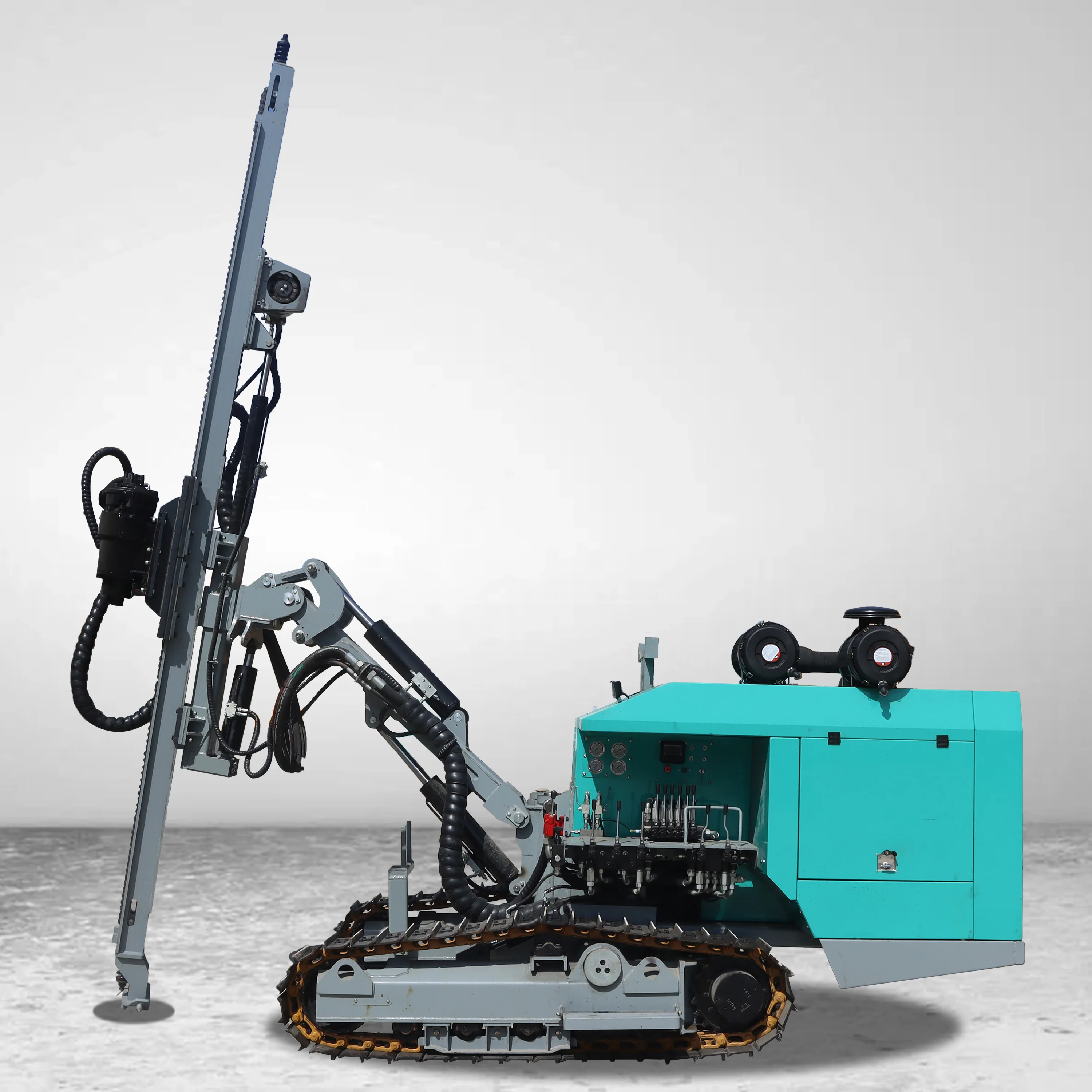 Advanced Technological Integrated Down The Hole Drilling Rig Crawler Mounted